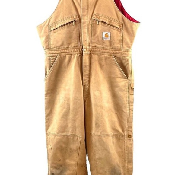 Carhartt Pants - Carhartt Weathered Duck insulated Overalls